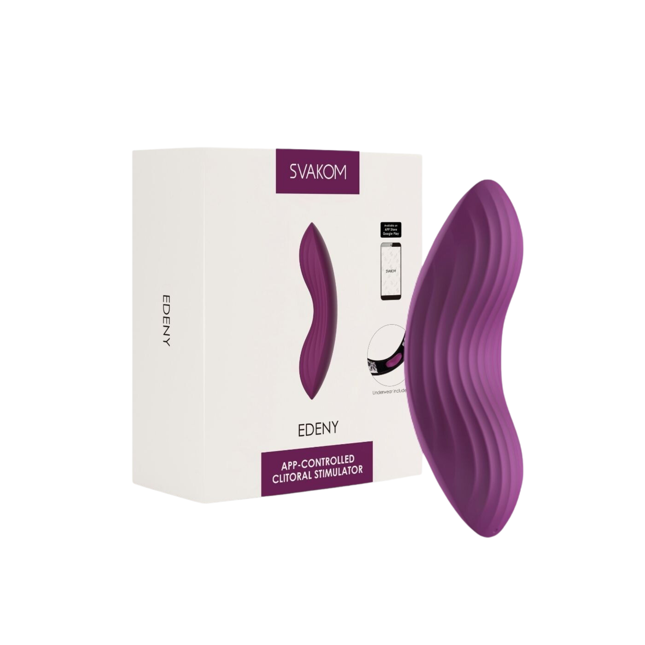 Vibrador de Calcinha Edeny Com APP