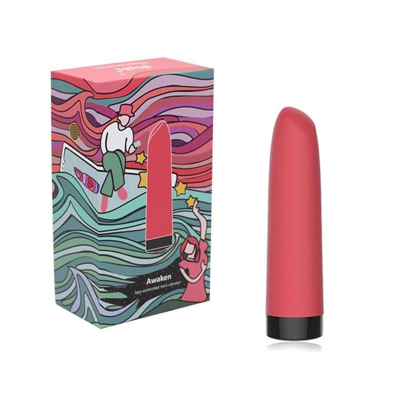 Awaken Bullet é um maravilhosos vibrador portátil batom, controlado por aplicativo, com uma cabeça de silicone macia e flexível que, com um motor potente e silencioso, atinge facilmente o orgasmo do clitóris. Controle remoto pelo aplicativo Whats Sense. 7 Velocidades. Silicone macio e flexível. Recarregável USB.