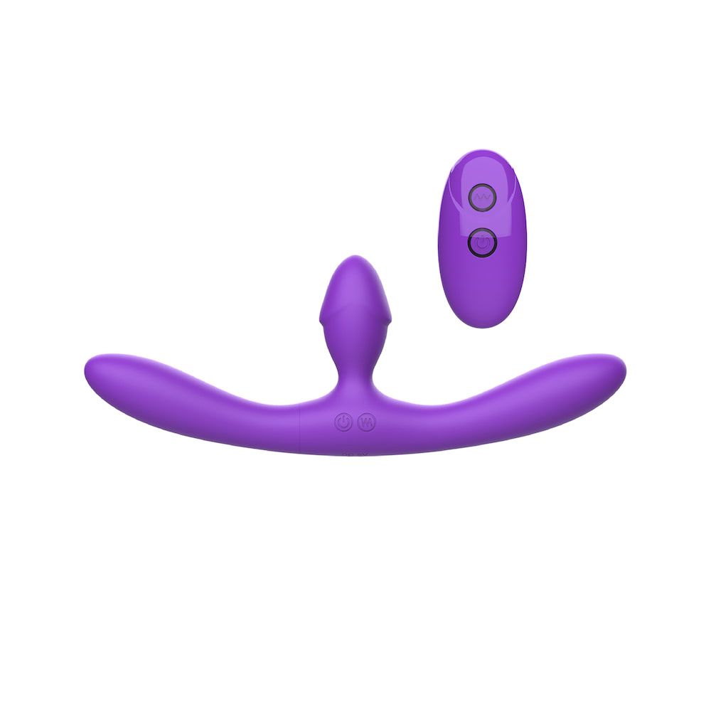 Dildo Duplo com Controle Flow