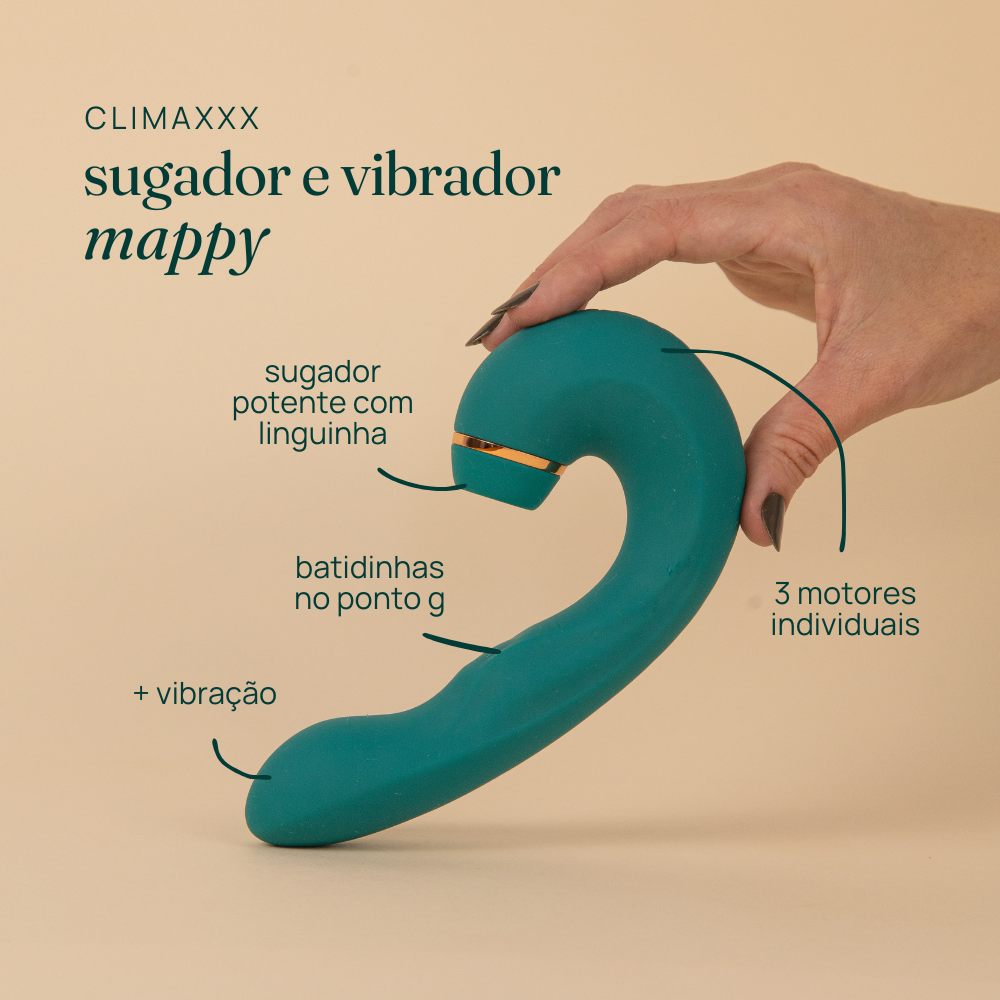 Sugador e Vibrador Mappy