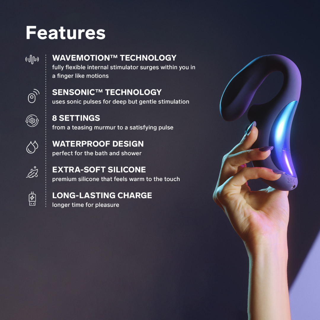 Vibrador e sugador ENIGMA WAVE™