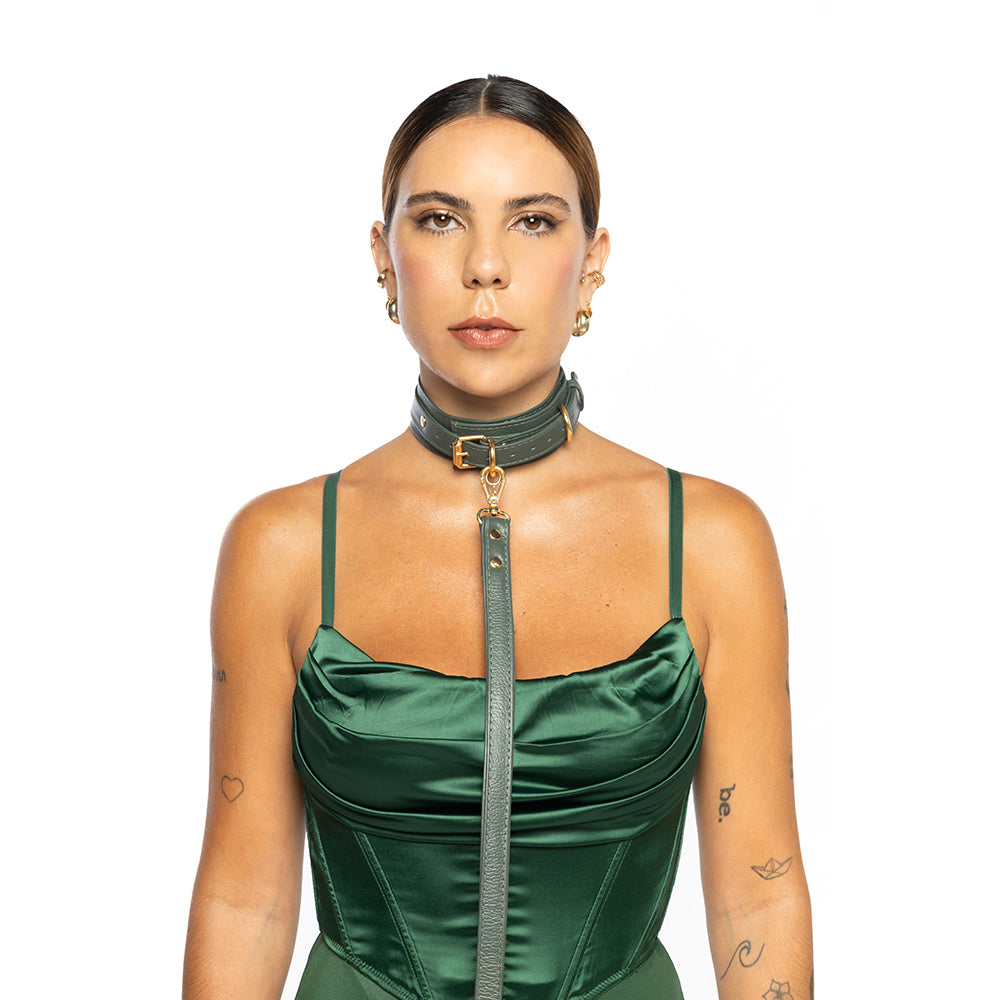 Coleira Emerald - Harness - BDSM - Climaxxx